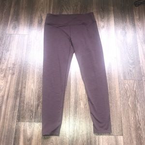 Manduka purple leggings